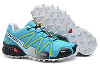 Кроссовки трейловые Salomon Speedcross 3 бирюзовые