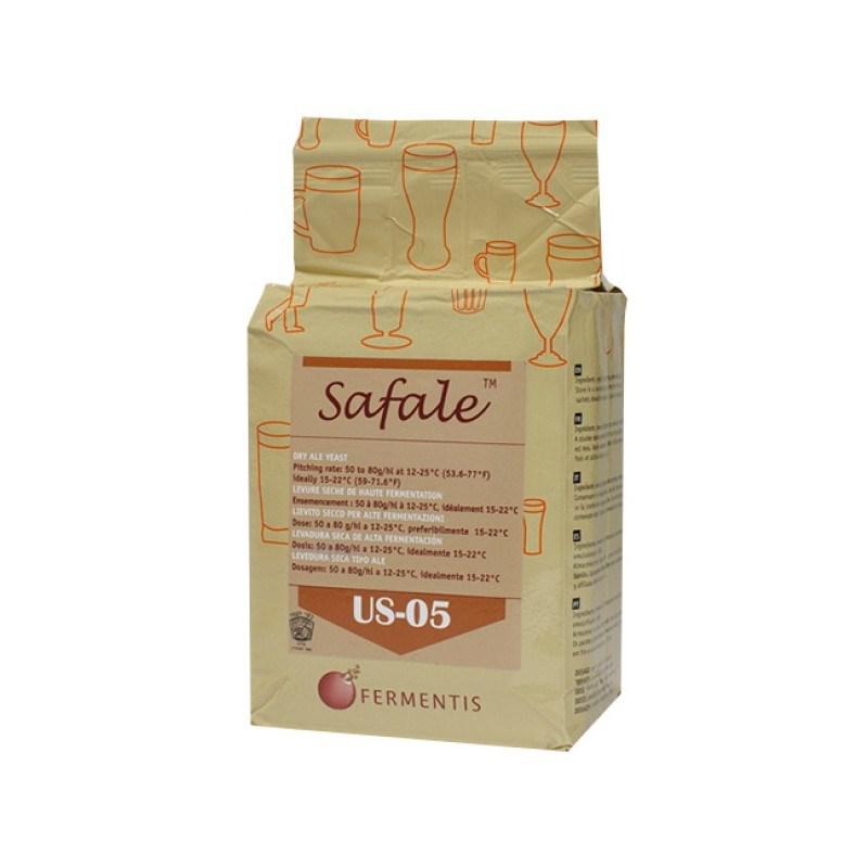 Дрожжи пивные сухие Safale US - 05 (500 гр.) - верхового брожения