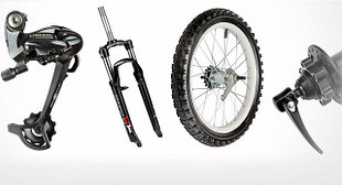 Запчасти и аксессуары на электротранспорт