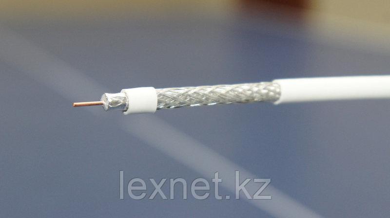Коаксиальный кабель RG6 (РК-75) SPUTTV 90% 100м/б(центр. медный проводник) - фото 1 - id-p50772515