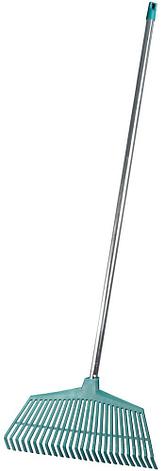Грабли веерные RACO со стальной ручкой, 26 пласт. зубцов, 430мм                                                         , фото 2
