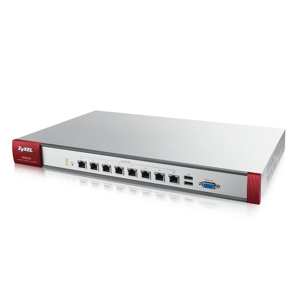 Zyxel USG310 Межсетевой экран с набором подписок на 1 год (AS,AV,CF,IDP)