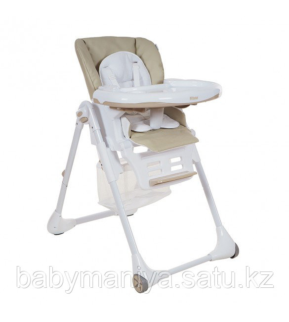 Стульчик для кормления Pituso ELCANTO ECO КОЖА Light Grey/Светло-серый