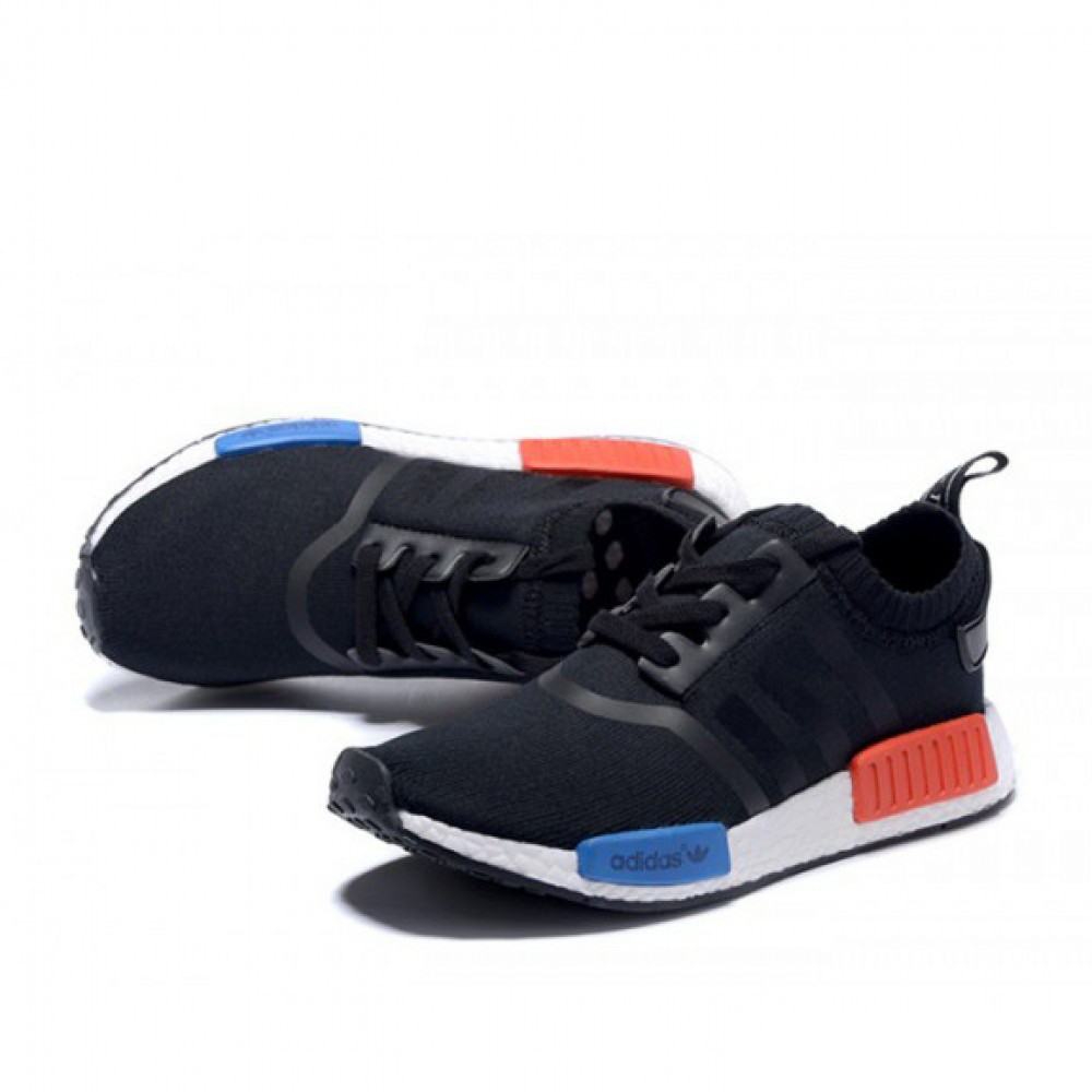 Adidas Yeezy red and blue