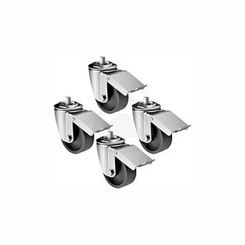 4 КОЛЕСА ДЛЯ АППАРАТА ШОКОВОГО ОХЛАЖДЕНИЯ/ЗАМОРОЗКИ С 5 ЛОТКАМИ Angelopo