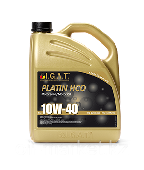 Моторное масло PLATIN HCO SAE 10W40 4L