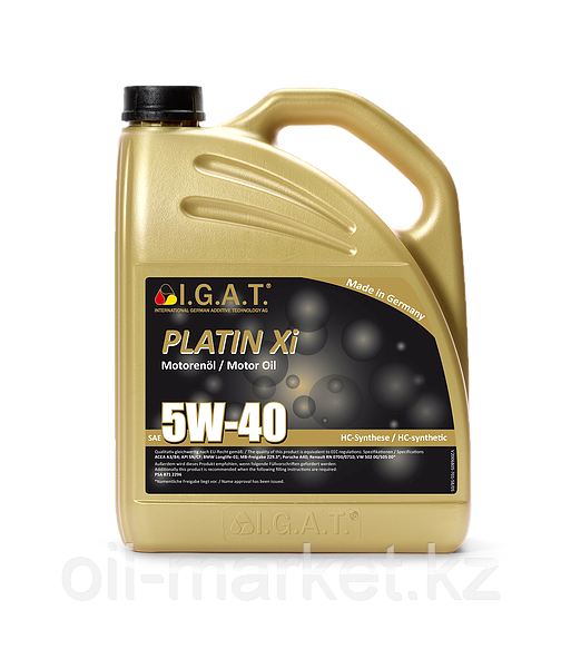 Моторное масло PLATIN XI SAE 5W40 4L