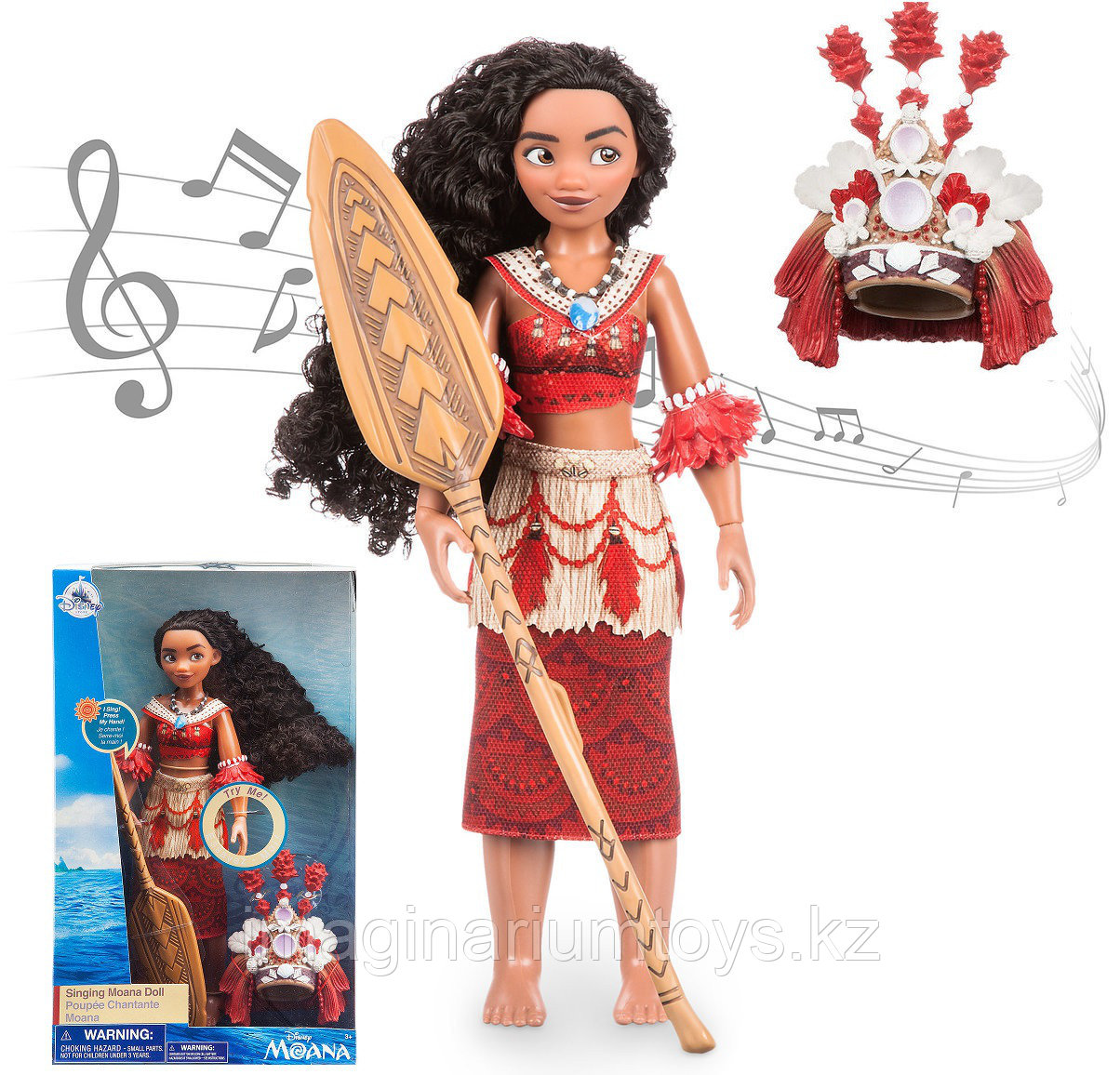 Набор Поющая Кукла Моана Moana Disney - фото 1 - id-p49993763