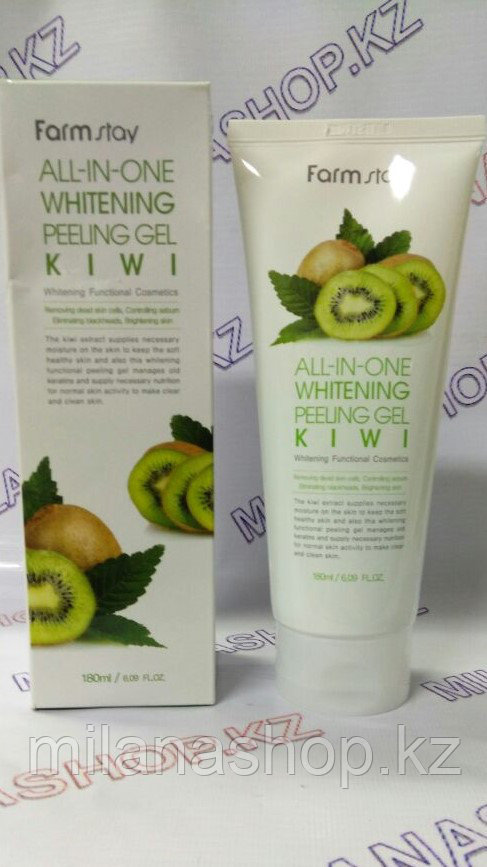 Farm Stay All-In-One Whitening Peeling Gel Cream Kiwi - Пилинг Гель для лица на основе Киви