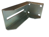 Фурнитура для откатных ворот DEA Италия -DHB 65. Кронштейн для крепления нижней ловушки