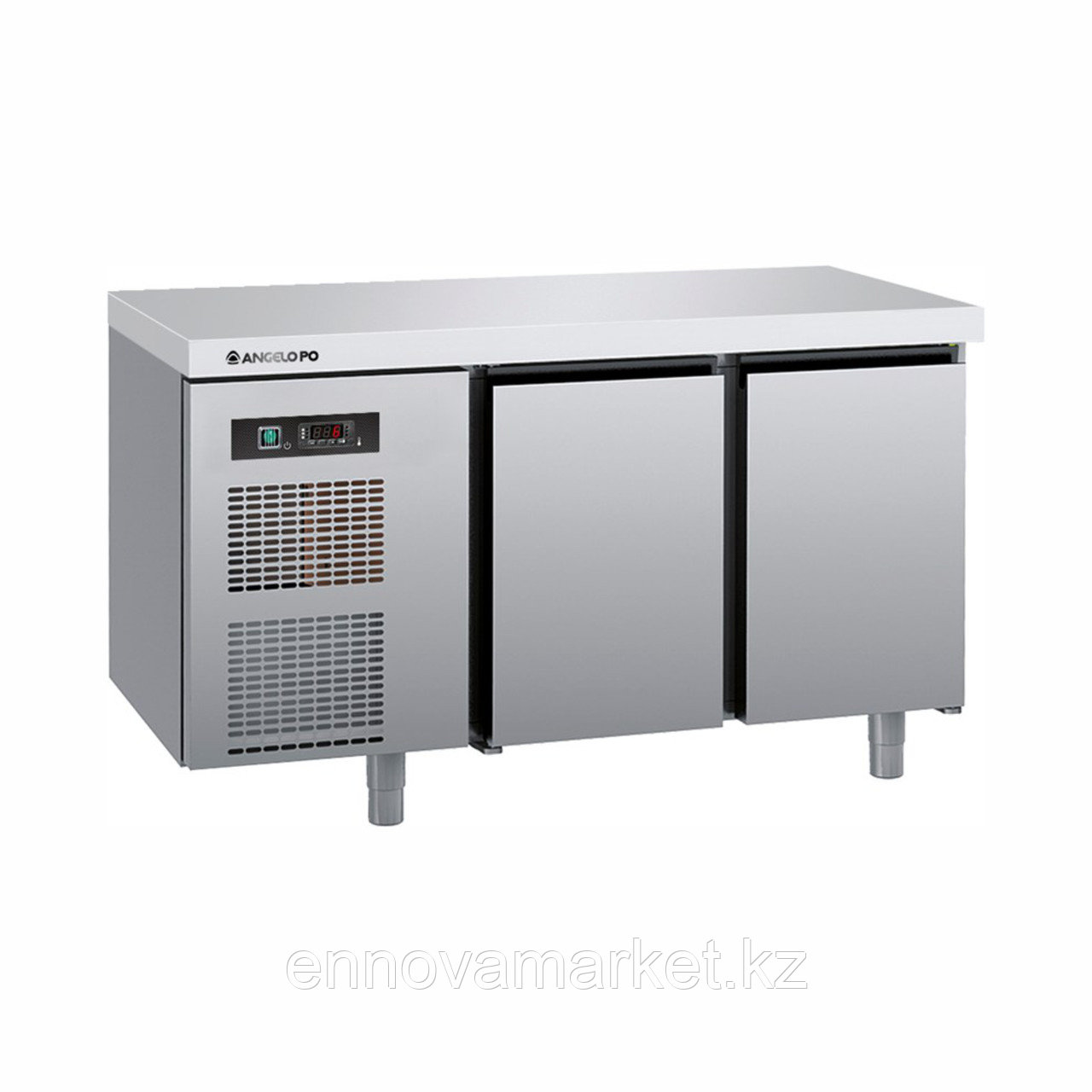 СТОЛ ХОЛОДИЛЬНЫЙ 0/+10°C 250 Л СО СТОЛЕШНИЦЕЙ БЕЗ БОРТА Angelopo, фото 1