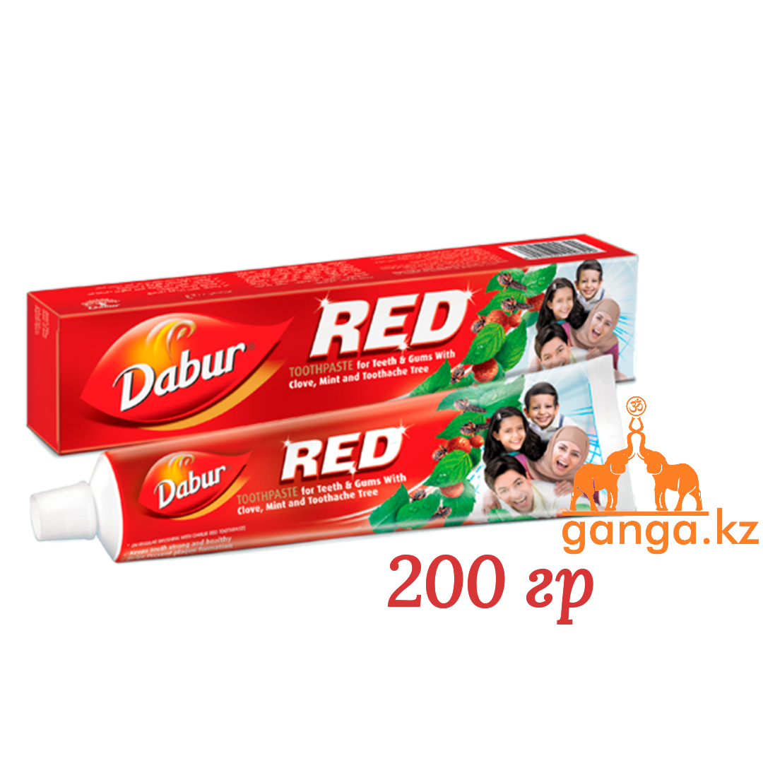 Аюрведическая зубная паста Ред (Red DABUR), 200г