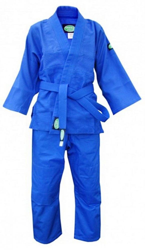 Кимоно для дзюдо ультрафиолетовая лицензия Green Hill 950 (Дзюдоги) цвет синий