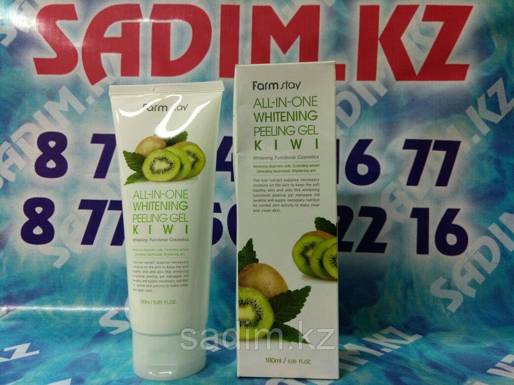 Farm Stay All-In-One Whitening Peeling Gel Cream Kiwi - Пилинг Гель для лица на основе Киви