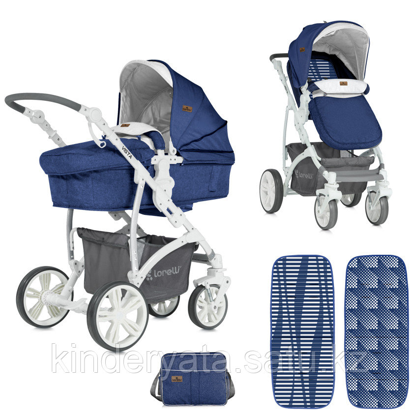 Коляска-трансформер Bertoni, Lorelli Vista(blue)