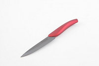 2244 FISSMAN Разделочный нож TORRO zirconium plus 10 см (чёрное  керамическое лезвие)