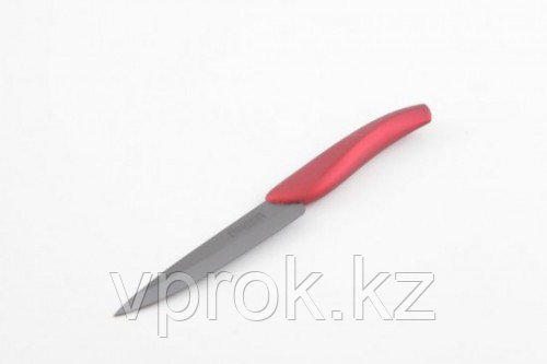 2244 FISSMAN Разделочный нож TORRO zirconium plus 10 см (чёрное керамическое лезвие) - фото 1 - id-p50891468