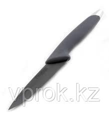 2256 FISSMAN Разделочный нож HUNTER zirconium plus 10 см (черное керамическое лезвие) - фото 1 - id-p50895485
