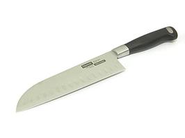 2269 FISSMAN Сантоку нож с выточками PROFESSIONAL 18 см (молибден-ванадиевая нерж. сталь)