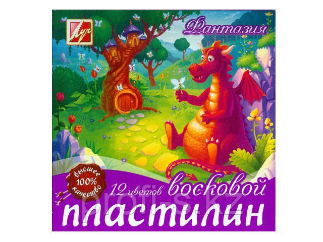 Пластилин восковой "Фантазия" 24 цвета
