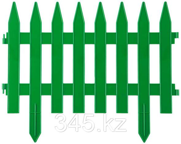 Забор декоративный GRINDA "КЛАССИКА", 28x300см, зеленый, фото 2
