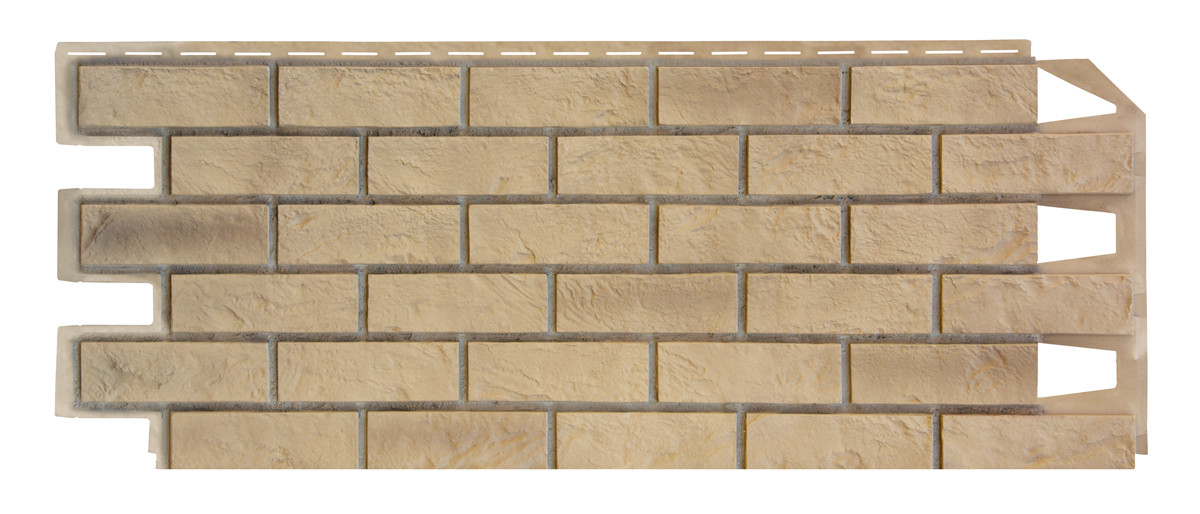 Фасадные панели VOX 420x1000 мм (0,42 м2) Solid Brick Exeter (Кирпич) Эксетер, фото 1