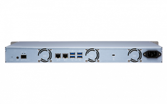 QNAP TS-431XeU-8G Сетевой RAID-накопитель, 4 отсека для HDD, 10 GbE (SFP+), стоечное исполнение - фото 2 - id-p50934506