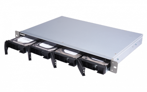 QNAP TS-431XeU-8G Сетевой RAID-накопитель, 4 отсека для HDD, 10 GbE (SFP+), стоечное исполнение - фото 3 - id-p50934506