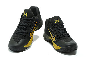 Баскетбольные кроссовки Nike PG2 from Paul George black\gold, фото 2