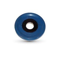 Диск обрезиненный, евро-классик, синий, 2,5 кг MB-PltCE-2,5