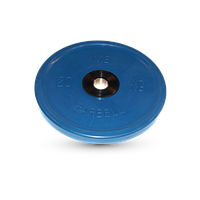 Диск обрезиненный, евро-классик, синий, 20 кг MB-PltCE-20
