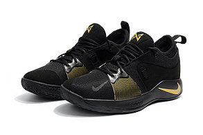 Баскетбольные кроссовки Nike PG2 from Paul George black\gold, фото 2