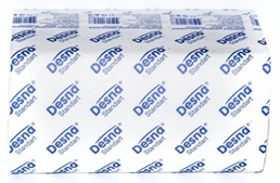 Полотенца бумажные целлюлозные "Desna premium" 200л V-укладка 2-сл/15
