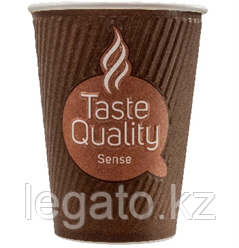 EM90-430 Стакан бум.одноразовый двухслойный 300мл(5015,0341-S Taste Quality Kraft,
