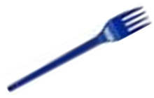 Вилка столовая синяя Премиум ОРЕЛ (ИнтроПластик 2200/100)