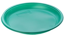 Тарелка 165 б/с зеленая (ИнтроПластик 2400)