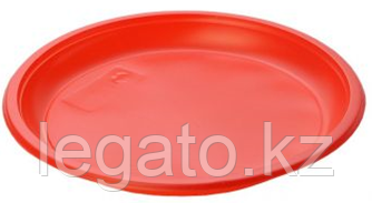 Тарелка 165 б/с красная (ИнтроПластик 2400)