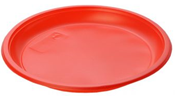 Тарелка d 210мм., красная 50шт/уп 1200шт/ кор. Мистерия