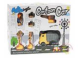 Игровой набор машинок "Cartoon Car" с дорожными знаками, фото 2