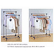 Двойная вешалка для одежды гардеробная раздвижная, YOULITE YLT-0302B, фото 3