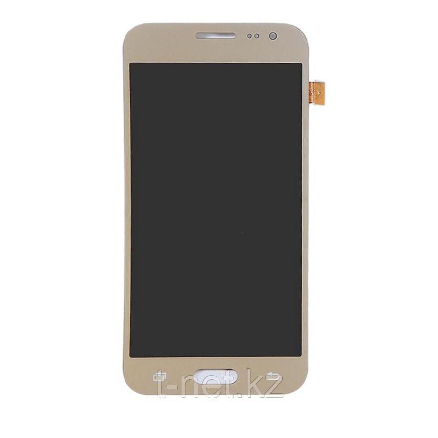 Дисплей Samsung Galaxy J2 Duos J200, с сенсором, цвет золотой