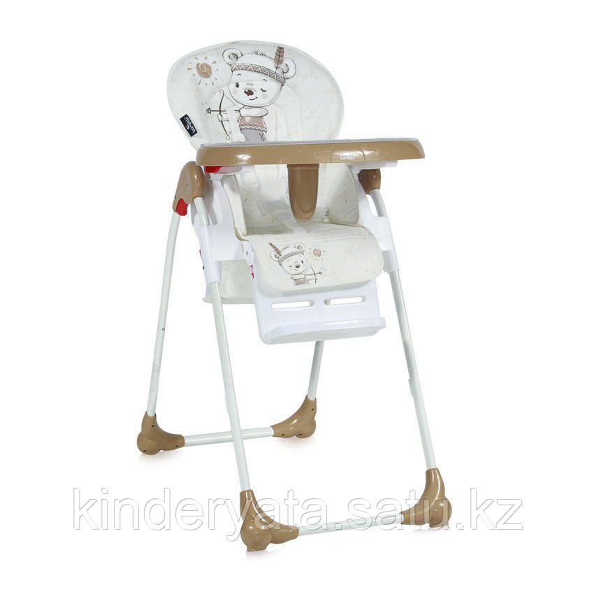 Стульчик для кормления Lorelli Oliver, Бежевый / Beige Indian Bear 1826