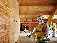 Огнезащитная обработка деревянных конструкций с протоколом лабораторных испытаний