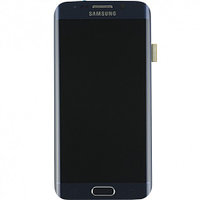 Дисплей Samsung Galaxy S6 Edge SM-G925F,с сенсором, цвет синий, качество Оригинал