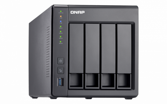 QNAP TS-431X2-8G Сетевой RAID-накопитель, 4 отсека для HDD, 10 GbE SFP+. ARM Cortex-A15 Annapurna Labs AL-212