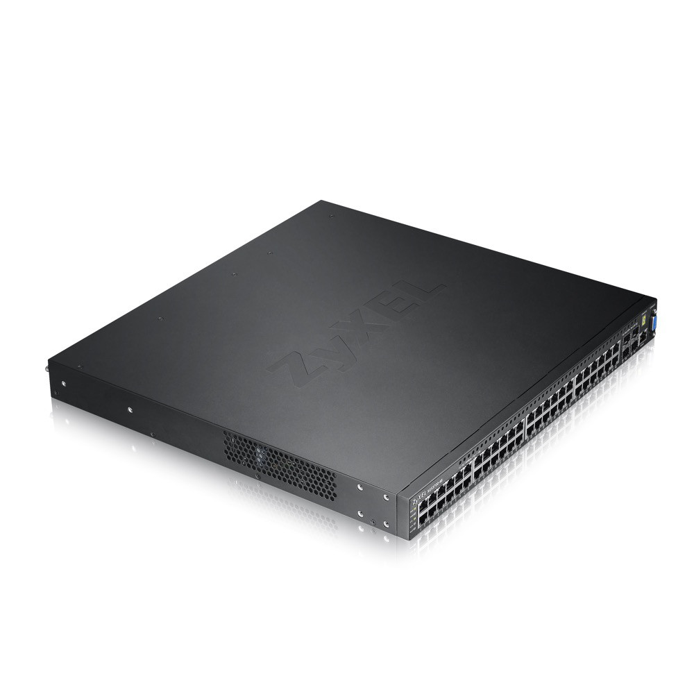 Zyxel XGS3700-48 L2+ коммутатор 48xGE, 4xSFP+, стекируемый (до 8)