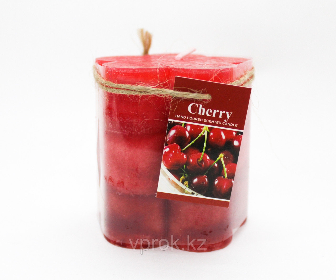 Ароматическая свеча, Cherry, 7 см - фото 1 - id-p50988389