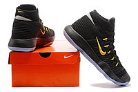 Кроссовки Nikе React Hyperdunk 2017 Flyknit "Black/Gold" (40-46), фото 6