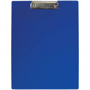 Планшет с зажимом OfficeSpace пластик синий А4 - фото 1 - id-p42662445