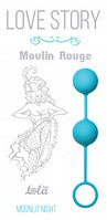 Вагинальные шарики Love Story Moulin Rouge blue